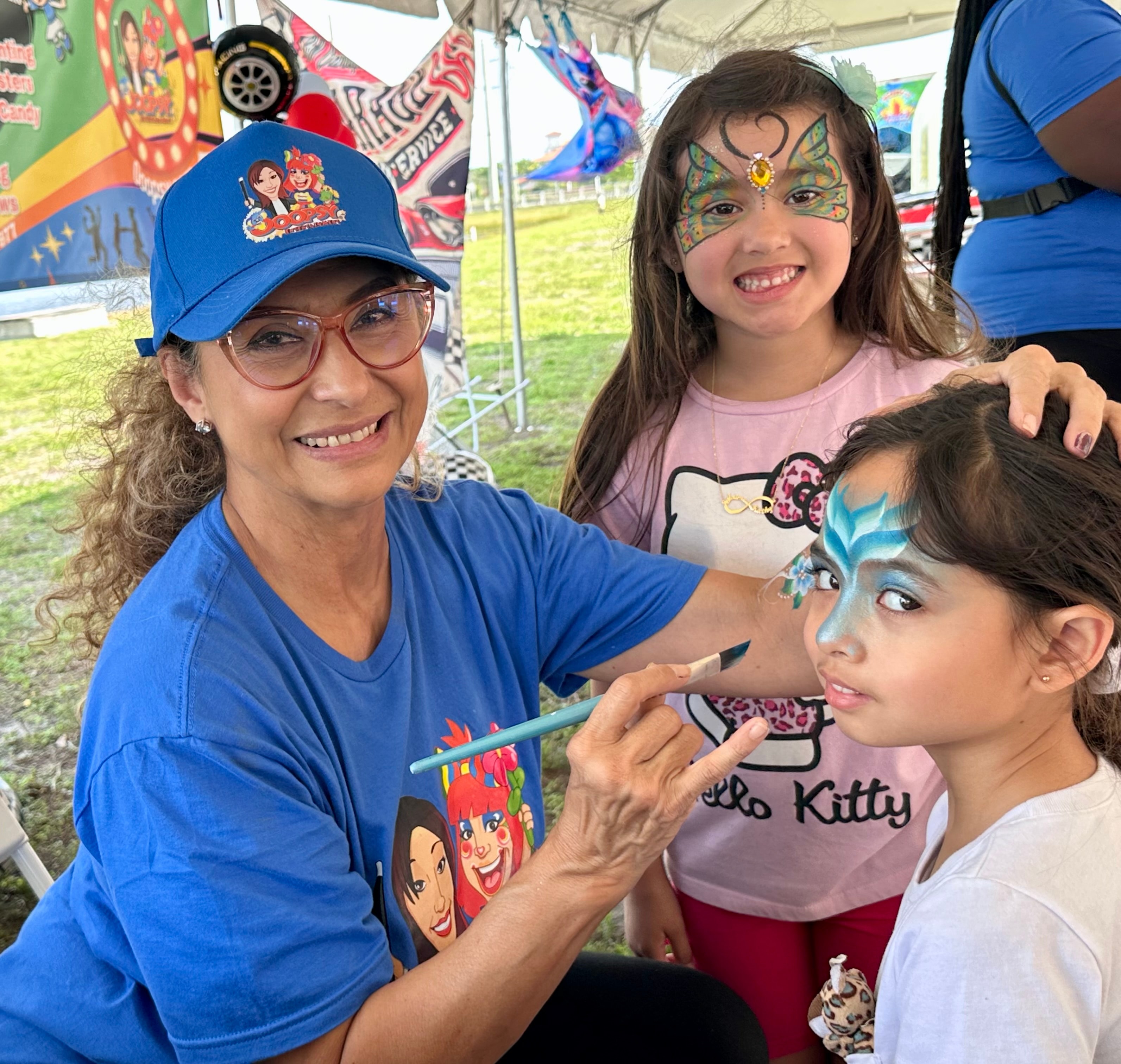 Face painting design by OOOPSY Face Painting Team